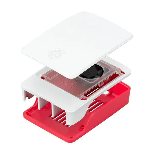 Pi5 Case Red White